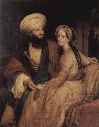 Henry William Pickersgill Portrat des James Silk Buckingham und seiner Frau oil painting artist